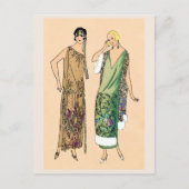  vrouwen met flap briefkaart (Voorkant)
