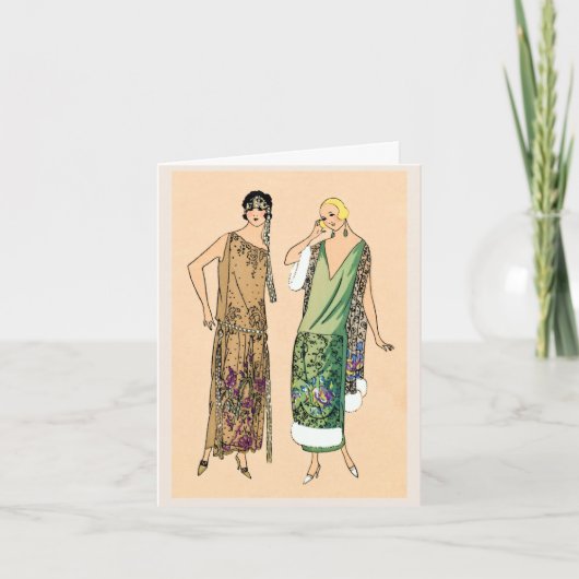 vrouwen met flap kaart (Voorkant)