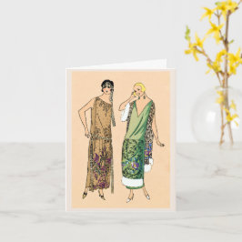 vrouwen met flap kaart