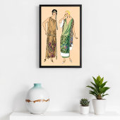 vrouwen met flap poster