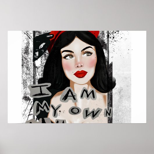  vrouwen met frida kahlo citeren Poster (Voorkant)