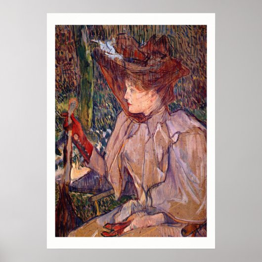 Vrouwen met handschoenen 2 poster (Voorkant)