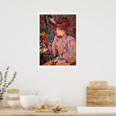 Vrouwen met handschoenen 2 poster (Keuken)