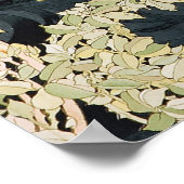 Vrouwen met het Poster van Daisies Art Nouveau (Hoek)