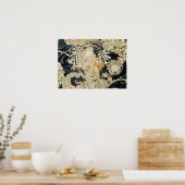 Vrouwen met het Poster van Daisies Art Nouveau (Keuken)