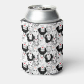 Vrouwen met lippenstift blikjeskoeler (Blikje Achterkant)