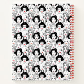 Vrouwen met lippenstift notitieboek (Achterkant)