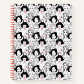 Vrouwen met lippenstift notitieboek (Voorkant)