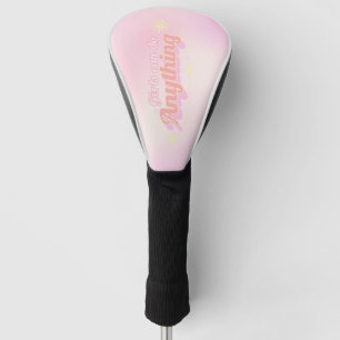 Vrouwen met macht: meisjes kunnen alles golfheadcover
