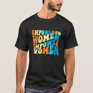 Vrouwen met meer macht geven vrouwen eminis voor v t-shirt