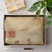  vrouwen met Mode kleren Frans Tissuepapier (Geschenk)