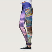 vrouwen met schaamte - Briefkaarten Leggings (Links)