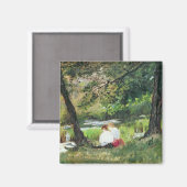 Vrouwen met twee zitplaatsen magneet (Voorkant / Achterkant)