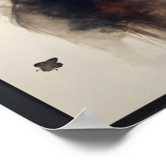 Vrouwen met Vlinders Art Poster (Hoek)