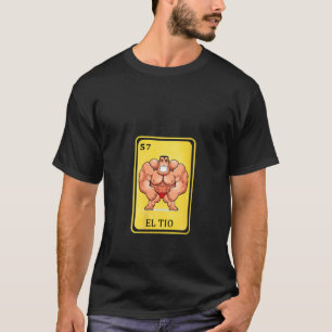 Vrouwen Mexicaans Lottery Bingo Funny Spaans Kinde T-shirt