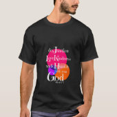 Vrouwen Micha 6 8 Bijbelvers houden terecht van Ki T-shirt (Voorkant)