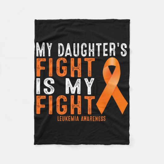 Vrouwen mijn dochter vechten is mijn strijd tegen  fleece deken (Voorkant)