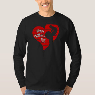 Vrouwen Mijn Eerste Moederdag Gelukkige Moederdag T-shirt