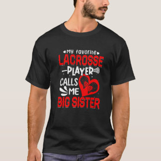 Vrouwen Mijn favoriete Lacrosse speler noemt me gr T-shirt