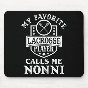 Vrouwen Mijn favoriete lacrossespeler noemt me Non Muismat