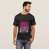 Vrouwen Mijn Favoriete Mensen Noem Me Daddy Fa T-shirt (Voorkant volledig)
