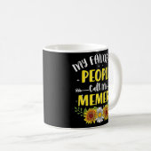 Vrouwen mijn favoriete mensen noemen me lid koffiemok (Voorkant rechts)