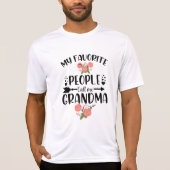 Vrouwen mijn favoriete mensen noemen me oma moeder t-shirt (Voorkant)
