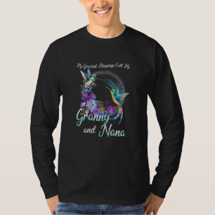 Vrouwen mijn grootste zegeningen noemen me oma & N T-shirt
