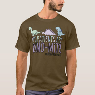 Vrouwen Mijn patiënten zijn diminomiet arbeid en l T-shirt