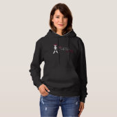 Vrouwen Mijn Schaakwereld Hoodie (Voorkant volledig)