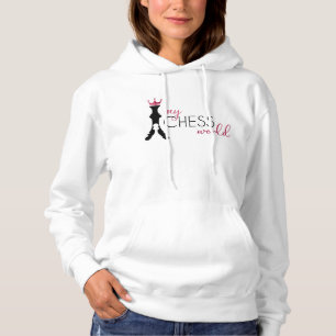 Vrouwen Mijn Schaakwereld Hoodie