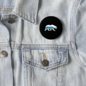 Vrouwen Milieubescherming Klimaat Ronde Button 5,7 Cm (In situ)
