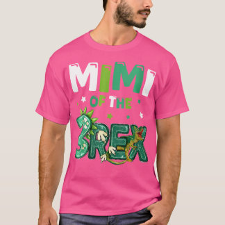 Vrouwen Mimi van de Drie Rex Verjaardag Dinosaurus T-shirt