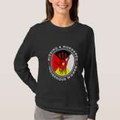 Vrouwen Mmiw Vermiste & vermoorde inheemse vrouwen T-shirt (Voorkant)