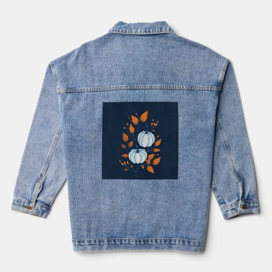 Vrouwen Mode Denim Jacket (Achterkant)