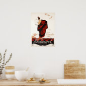  vrouwen Mode Trends Art Deco Adverteren Poster (Keuken)