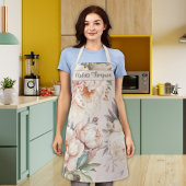 Vrouwen Modern Cooking Bakken Waterverf Bloemen Schort