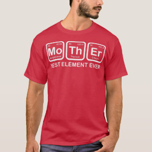 Vrouwen moeder beste element ooit grappige moeder t-shirt