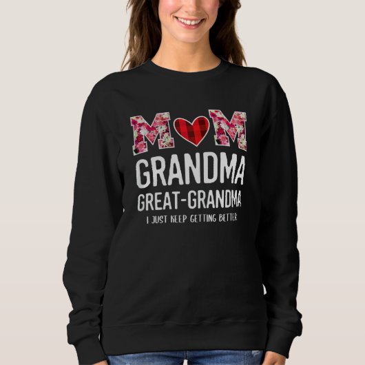 Vrouwen Moeder Oma Groot Oma Moederdag FL Trui (Voorkant)