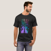 Vrouwen Moeder Vader Kat Liefhebber Eigenaar Schat T-shirt (Voorkant volledig)