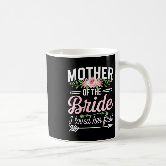 Vrouwen moeder van de bruid ik hield eerst van haa koffiemok (Rechts)