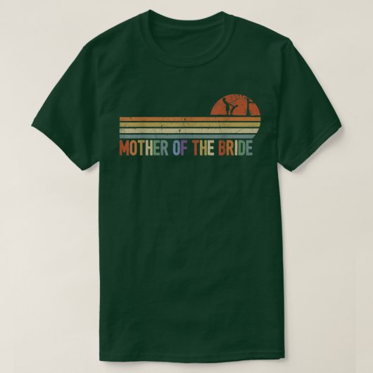 Vrouwen Moeder Van De Bruid Trouwen Moeder grappig T-shirt (Design voorkant)