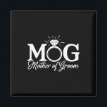 Vrouwen Moeder van de bruidegom Mob Mama Wedding B Magneet<br><div class="desc">Vrouwen Moeder van de bruidegom Mob Mog Mama bruiloft Bachelorette</div>