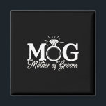 Vrouwen Moeder van de bruidegom Mob Mama Wedding B Magneet<br><div class="desc">Vrouwen Moeder van de bruidegom Mob Mog Mama bruiloft Bachelorette</div>
