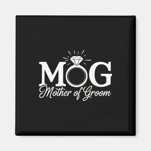 Vrouwen Moeder van de bruidegom Mob Mama Wedding B Magneet (Voorkant)