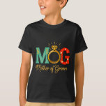 Vrouwen Moeder van de bruidegom Mob Mama Wedding B T-shirt<br><div class="desc">Vrouwen Moeder van de bruidegom Mob Mog Mama Wedding Bachelorette 1</div>