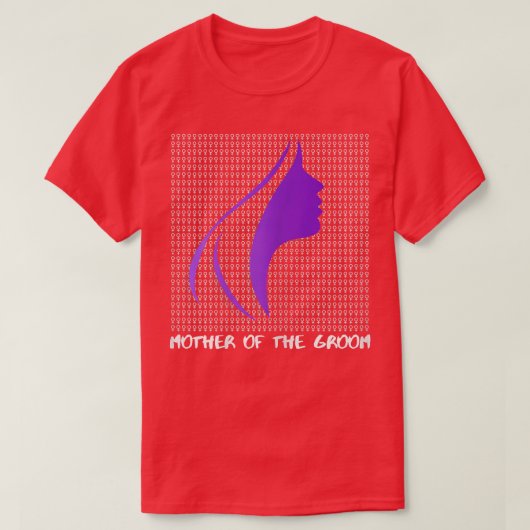 Vrouwen Moeder Van De Bruidegom Moederdag2400 T-shirt (Design voorkant)