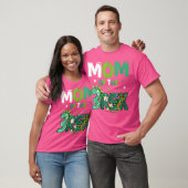 Vrouwen moeder van de drie Rex verjaardag dinosaur T-shirt (Unisex)