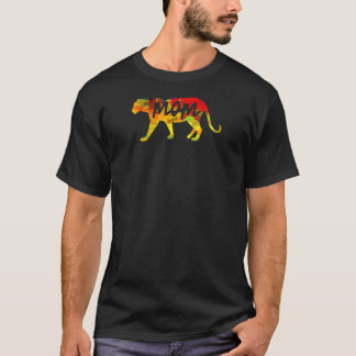 Vrouwen Moederdag Idee Leeuw Moeder In Hart Mam T-shirt