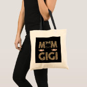 Vrouwen Moederdag ik heb twee titels mama en Gigi Tote Bag (Voorkant (product))